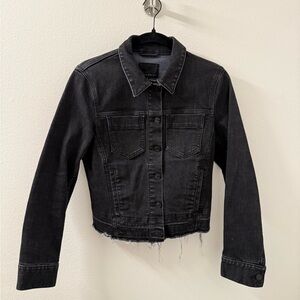 Banana Republic Black Denim Jacket